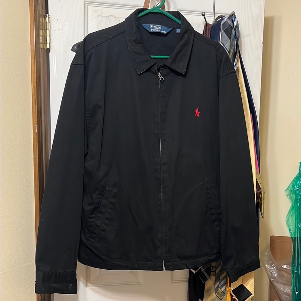Polo by Ralph Lauren Men's Black Lightweight Jacket